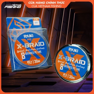 Dây câu cá ryuki pe 8x braid