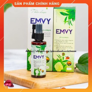 Phụ khoa emvy thuốc xịt 65ml ❤️freeship❤️ viêm phụ khoa, viêm lộ tuyến i, ii, iii, nấm ngứa