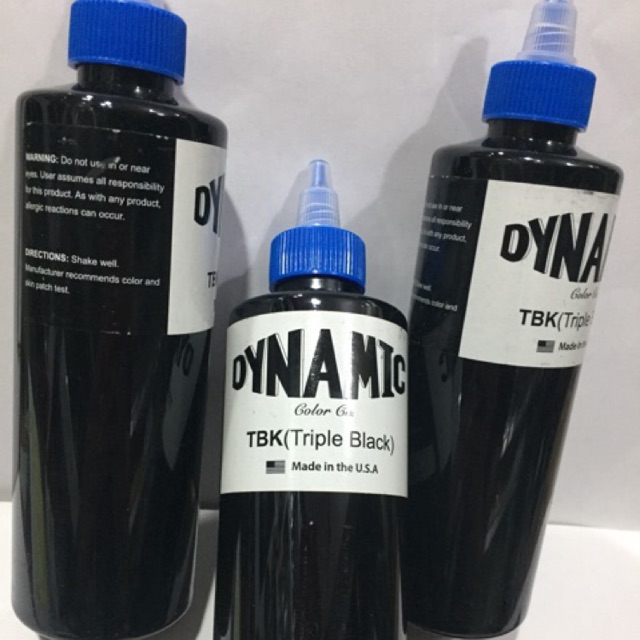 Mực xăm Dynamuc Triple Black 8oz