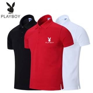 Áo polo Tay Ngắn Vải Cotton Thêu Hình Nai Thời Trang Cao Cấp Cho Nam