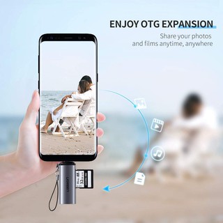 Đầu đọc thẻ USB Type C cho thẻ SD/TF Ugreen 50704
