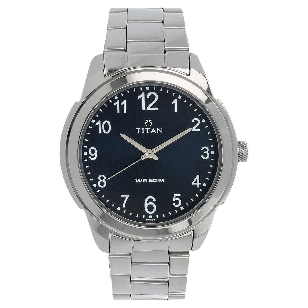 Đồng hồ nam Titan 1585SM05 dây kim loại