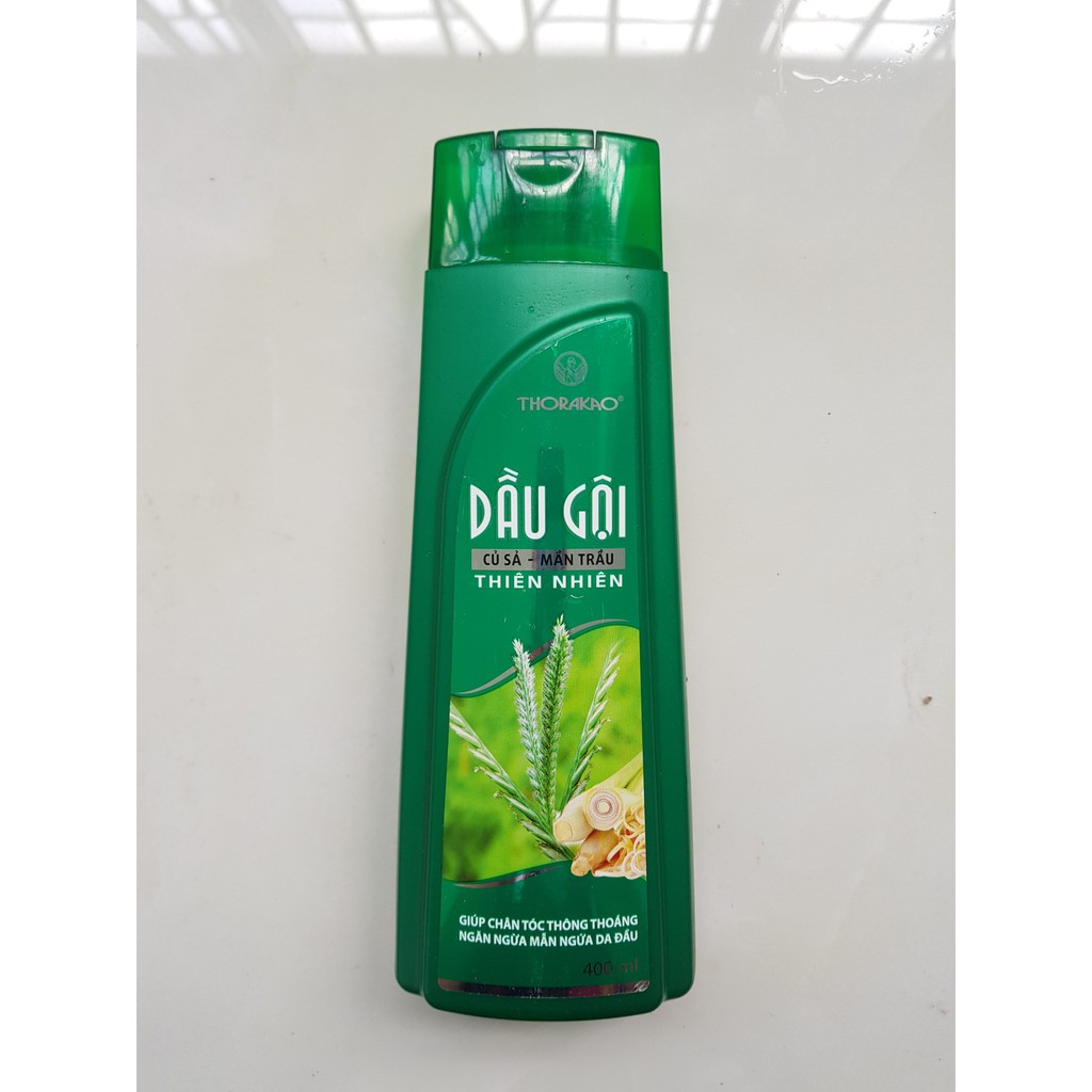 dầu gội Củ Sả Mần Trầu Thorakao 400ml