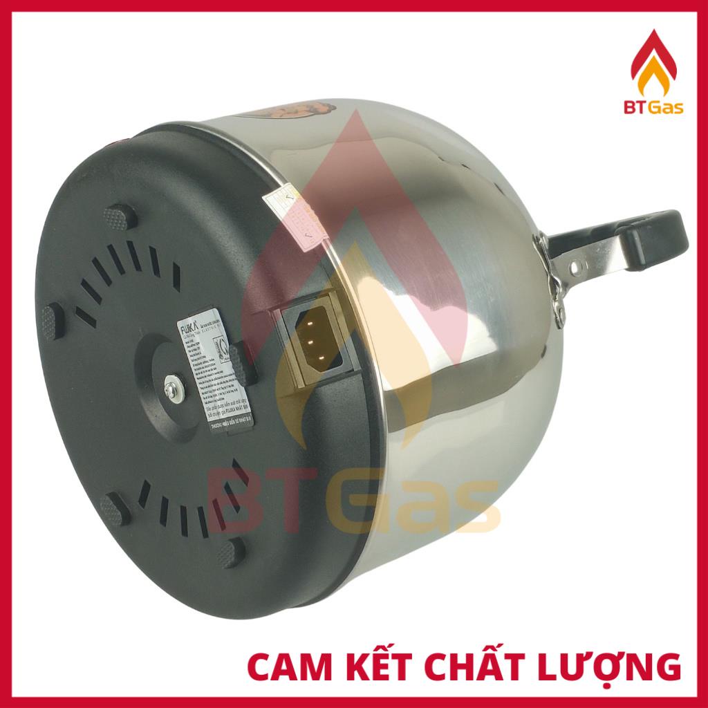 Bình đun siêu tốc 5 Lít, ấm siêu tốc Fujika FJ-SD50 bền đẹp, nấu nước an toàn, thân ấm inox