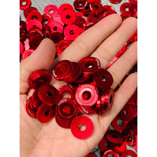 Lông đền Đỏ Kitaco Loại 6li, 8li Trang Trí Xe Máy