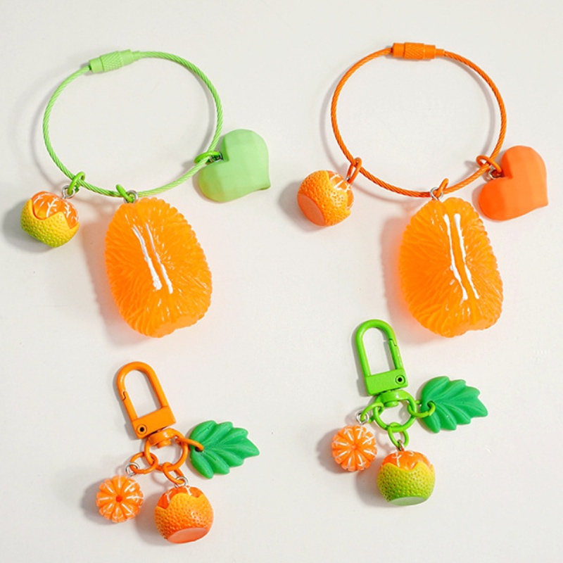 Móc Khóa Hình Trái Cây Thời Trang Xinh Xắn