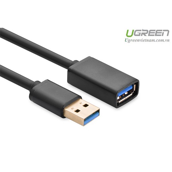 Cáp nối dài USB 3.0 dài 1,5m âm dương Ugreen 30126 chính hãng