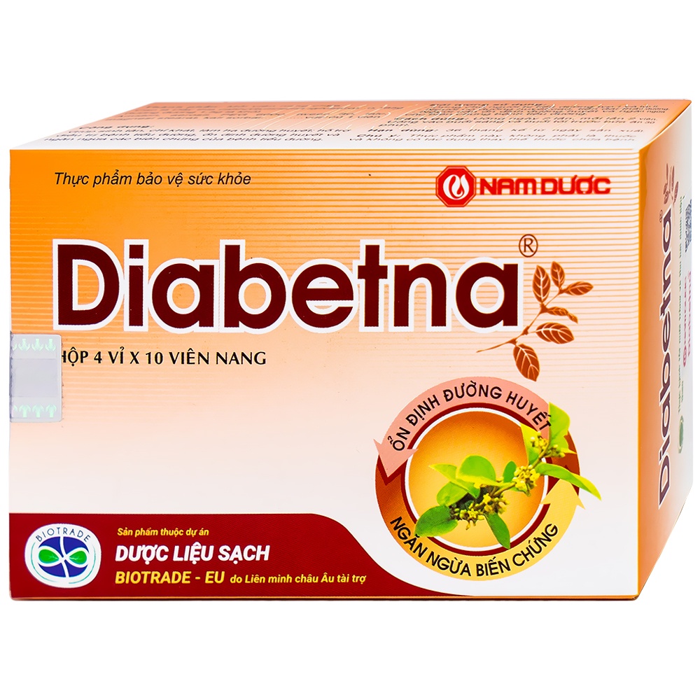Diabetna - Ổn Định Đường Huyết, Ngăn Ngừa Biến Chứng Tiểu Đường