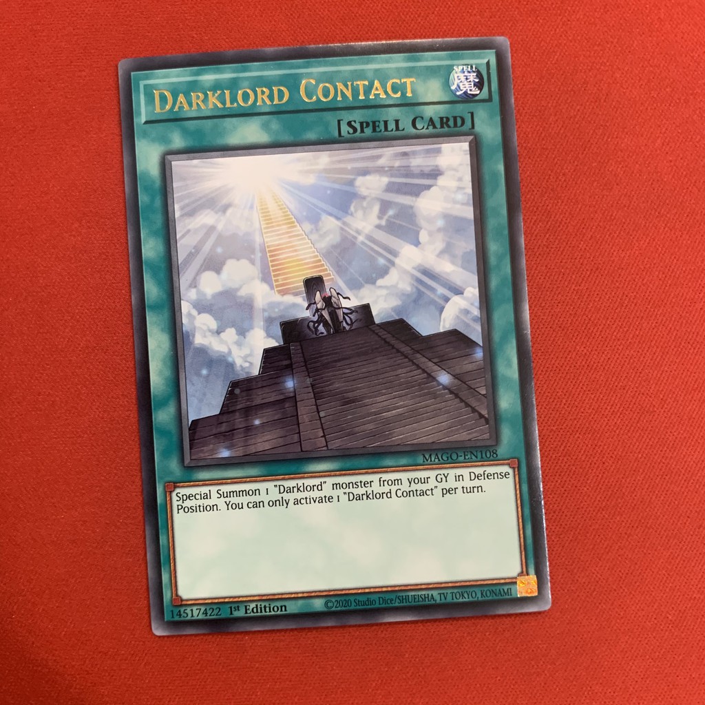 [EN][Thẻ Bài Yugioh Chính Hãng] Darklord Contact