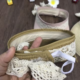Mũ cói nửa đầu