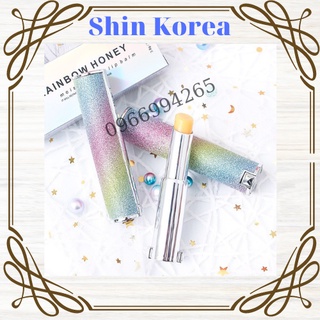 Son dưỡng môi hàn quốc đổi màu ynm rainbow honey lip balm