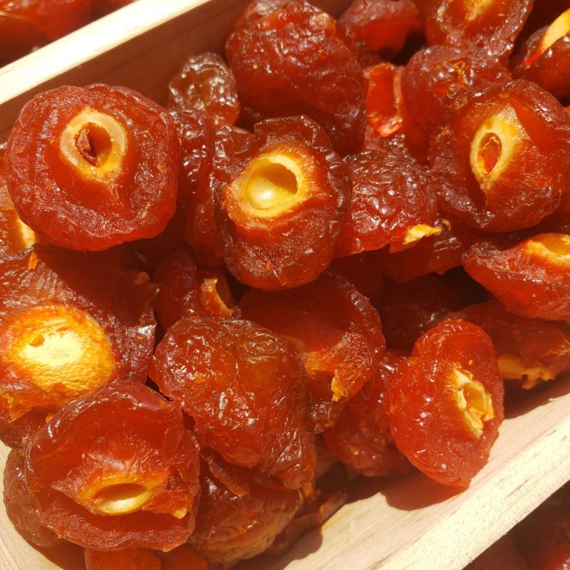 đào chẻ mứt anh đào