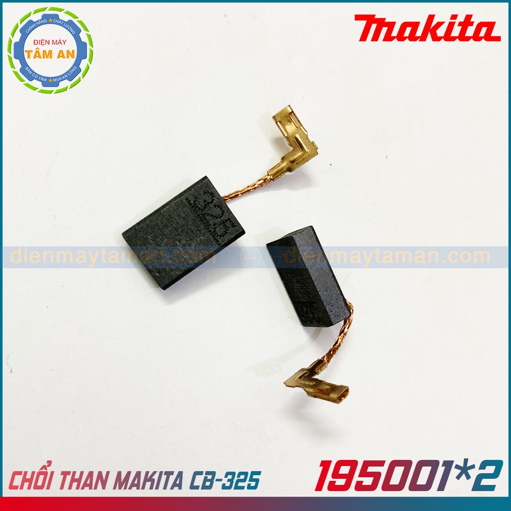 Chổi than chính hãng Makita CB-325 195001-2