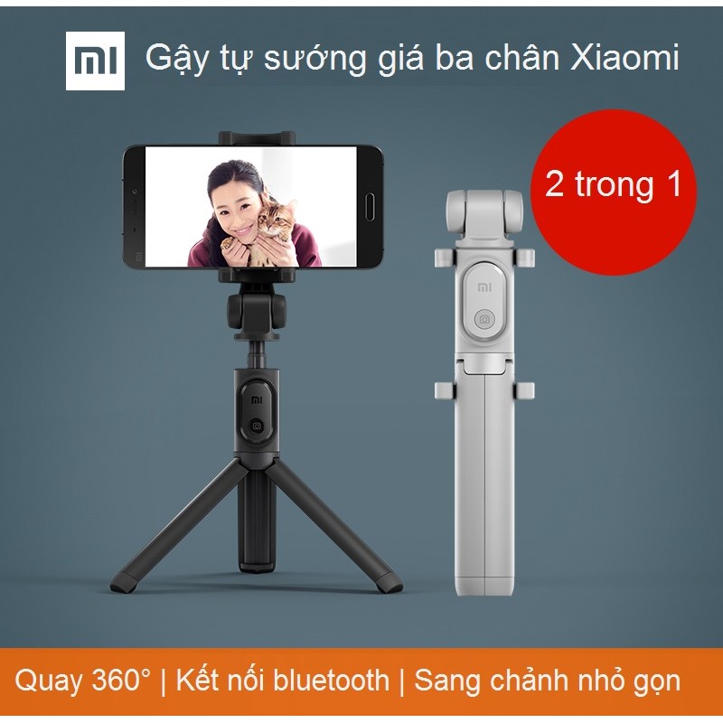 Gậy chụp hình 3 chân Xiaomi Gậy tự sướng giá 3 chân Xiaomi Gậy Selfie Tripod Xiaomi