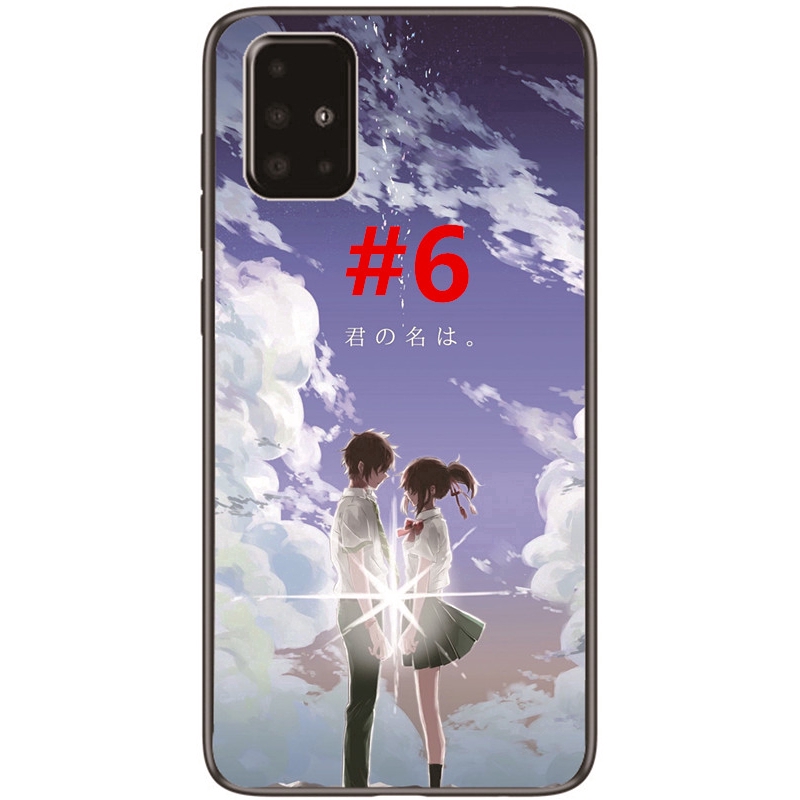 Ốp điện thoại in hình anime Your Name dễ thương cho SAMSUNG GALAXY NOTE 20 PRO PLUS/A21S/M01/A51/A71