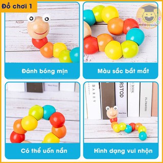 Sét 4 Đồ Chơi Phát Triển Trí Tuệ Cho Bé