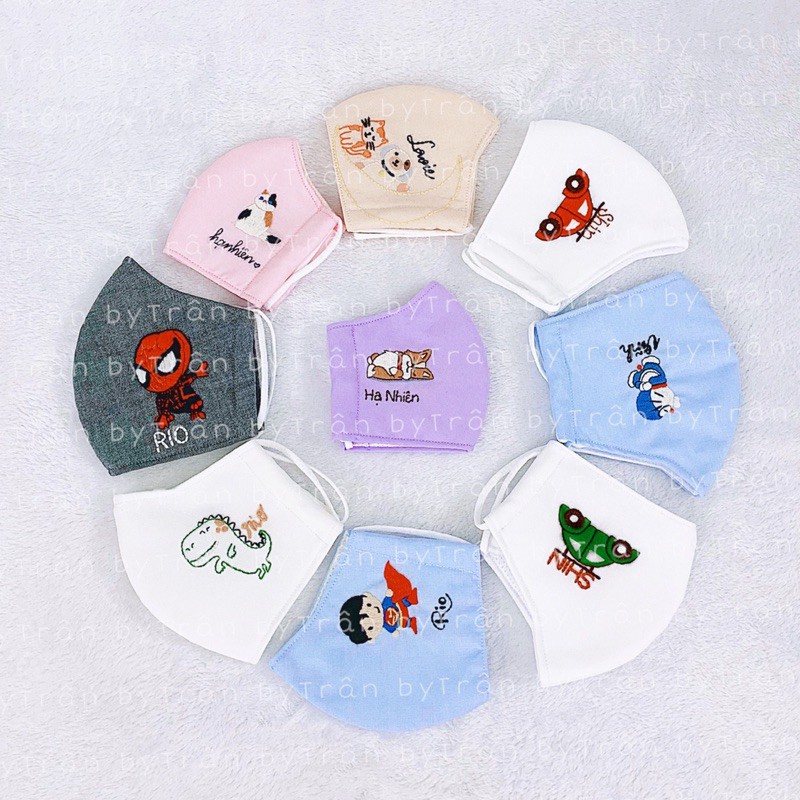 [Mã FAMAYFA2 giảm 10K đơn 50K] Khẩu trang thêu tay Spiderman - thêu tên riêng theo yêu cầu | BigBuy360 - bigbuy360.vn