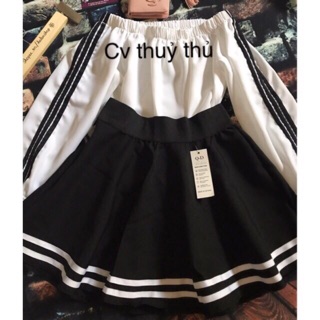 Hot chân váy xoè  thuỷ thủ hàng chọn