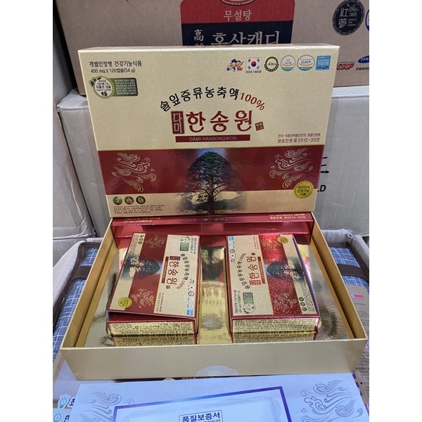 TINH DẦU THÔNG ĐỎ HÀN QUỐC