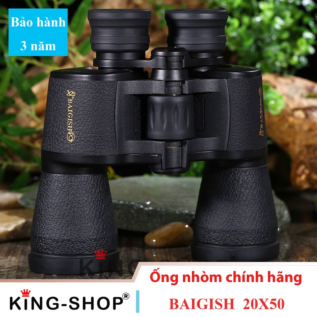 Ống nhòm Baigish BG20X50 HD đặc chủng nhìn ngày và đêm phối hợp kính thiên văn độ nét cao loại 20X50 5000m -Kingshop