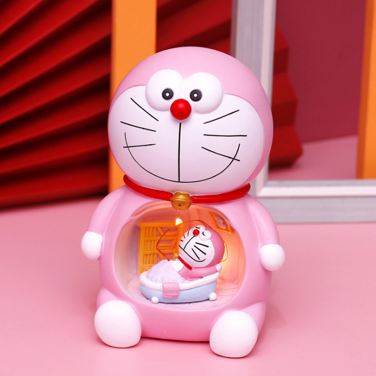 Đèn ngủ DORAEMON  Đèn Led Trang Trí Phòng Ngủ Phòng Khách Siêu Dễ Thương cho bé