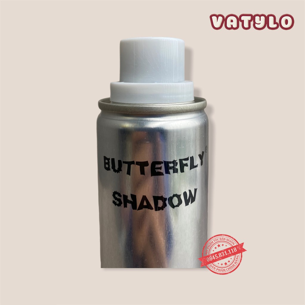 Gôm xịt tóc Butterfly Shadow 150ml Chính hãng, Gôm bạc giữ nếp tạo kiểu nam nữ MN12