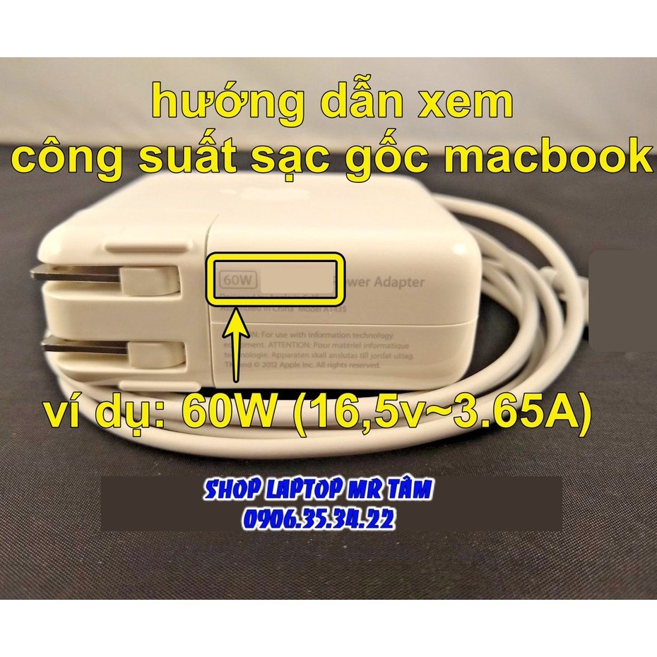 Sạc Matbook 45W 60W 85W magsafe 1 2 dùng cho Mac Pro Air 2010 2011 2012 2013 2014 2015 2016 2017 A1278 A1280 A1466 A1398