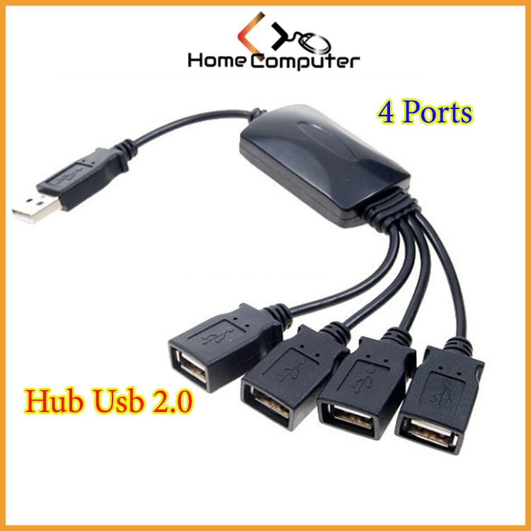 Ổ Chia Cổng USB, Hub Usb 1 Ra 4 Cổng Usb - HomeComputer