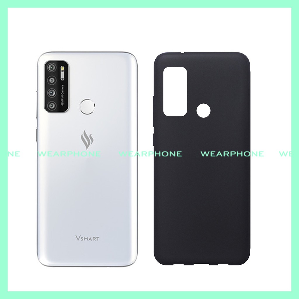 Ốp Lưng TPU Dẻo Đen Dành Cho Vsmar Live 4 Nhựa Dẻo Đen Chi Tiết Tốt Bảo Vệ Camera Wearphone 200908