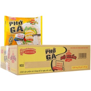 Phở gà Đệ Nhất 65g thùng 30 gói