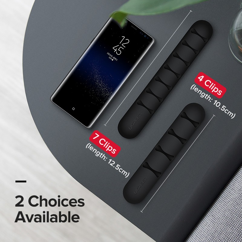 Dụng cụ kẹp giữ dây cáp/ tai nghe UGREEN làm bằng silicon