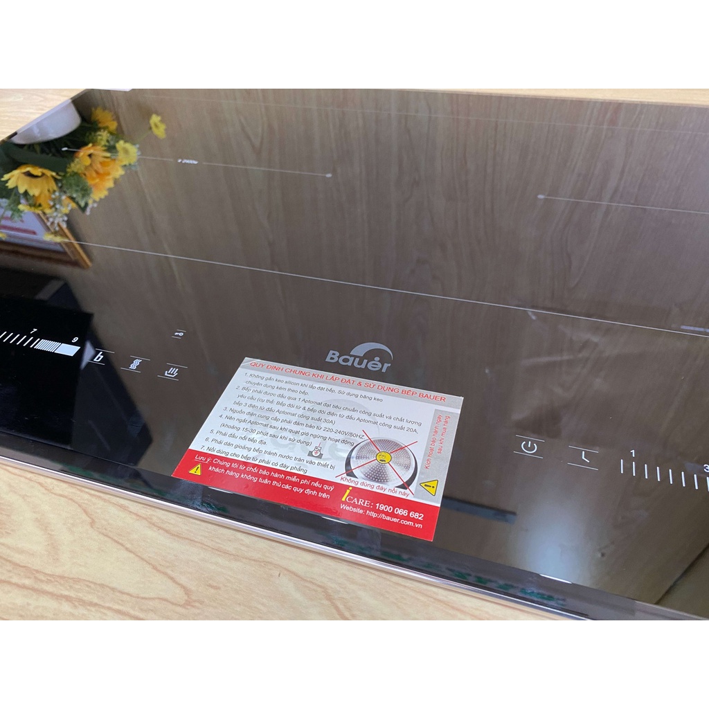 Bếp Từ BAUER BE 88DL ✅  Bếp 2 từ - Nhập Khẩu Malaysia - Giá Tốt