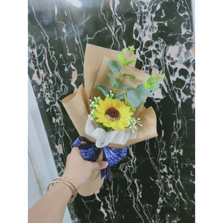 Bó hướng dương sáp 1 bông
