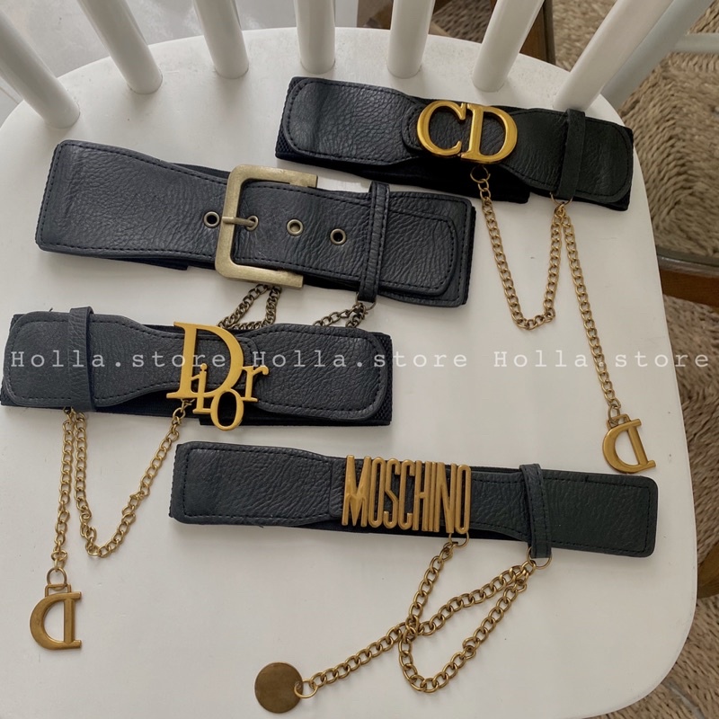 Thắt lưng bản to kèm dây