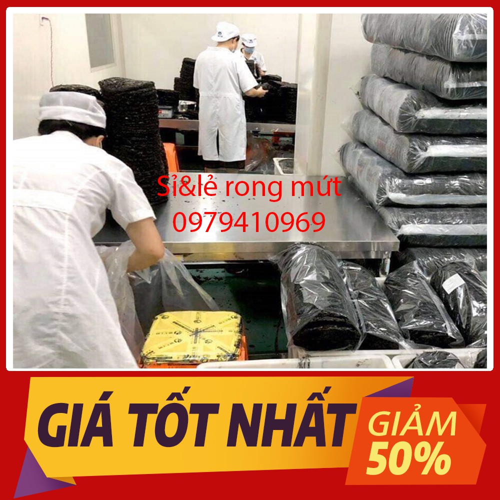 Rong Biển Khô [2kg]. Rong Mứt Nấu Canh &amp; Làm Rong Biển Cháy Tỏi