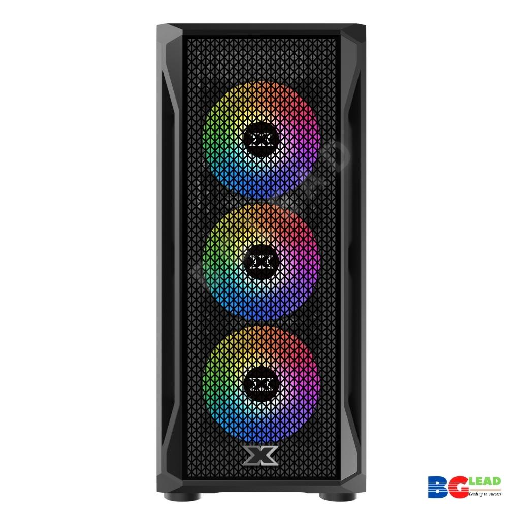 Vỏ case máy tính | Thùng máy tính XIGMATEK GAMING X 3FX - GAMING ATX, KÈM 03 FAN XIGMATEK X20ARGB