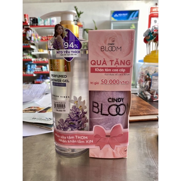 Sữa tắm nước hoa Cindy bloom