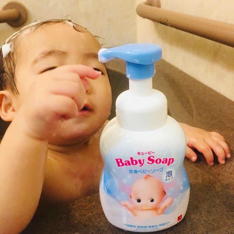 Sữa tắm gội tạo bọt COW Baby Soap Japan