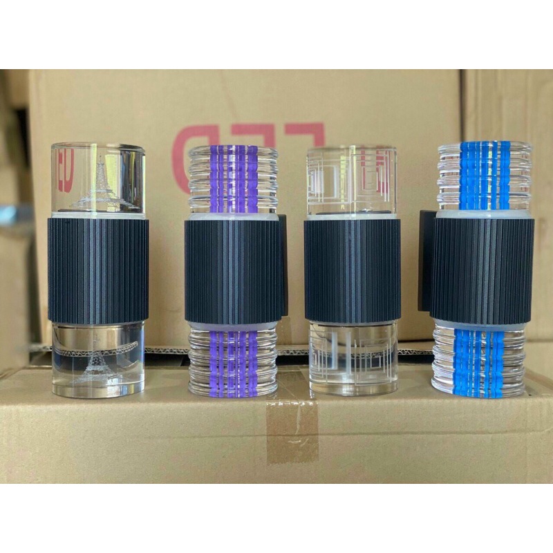 Đèn led trụ pha lê 2 đầu tự đổi màu ánh sáng 7 màu,3 màu, đèn cột,đèn vách,đèn chày,đèn cầu thang