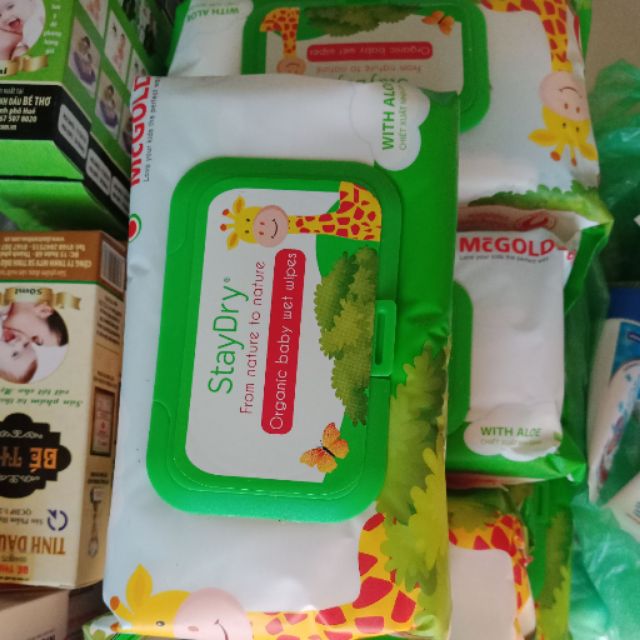 Khăn ướt cao cấp STAYDRY