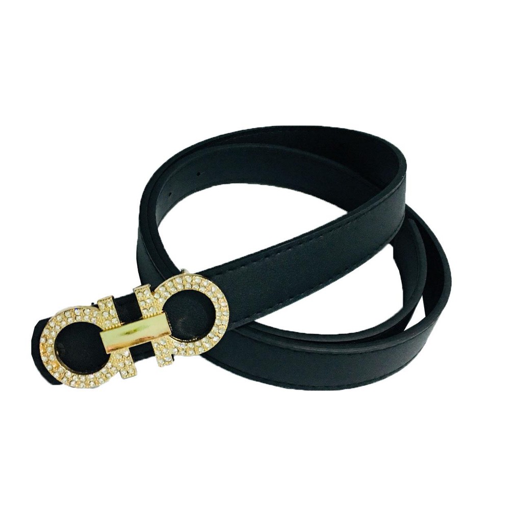 [ GIÁ HỦY DIỆT ] Thắt lưng nữ thời trang - Dây nịt da khóa 2 chữ a