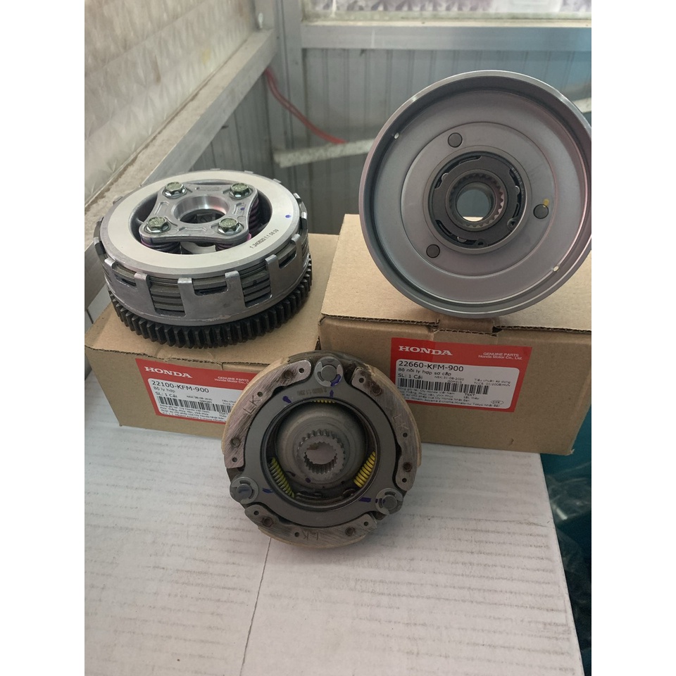 bộ nồi xe wave nhỏ zx 100 an pha bụng 100 rs100 ws100 hàng chính hãng 22660KFM900 22100KFM900 22600KFLD00