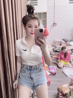 [HOTTREND]Áo thun nữ chất vải thun borrip đẹp