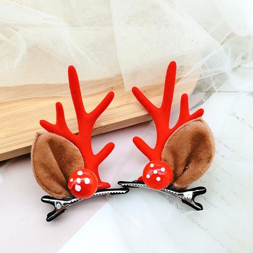 Kẹp Tóc Hình Sừng Hươu Dễ Thương Cho Bé Gái