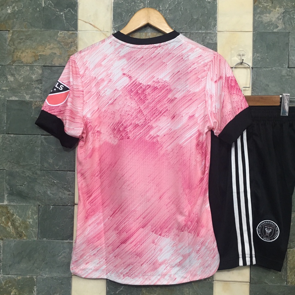 Bộ Quần áo đá banh CLB Miami hồng sân khách 2023 FLG fex thái cao cấp