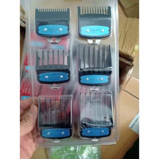Bộ 6 cữ tông đơ gá thép dòng tông đơ jame, kemei, chaoba, f32, f35, wahl