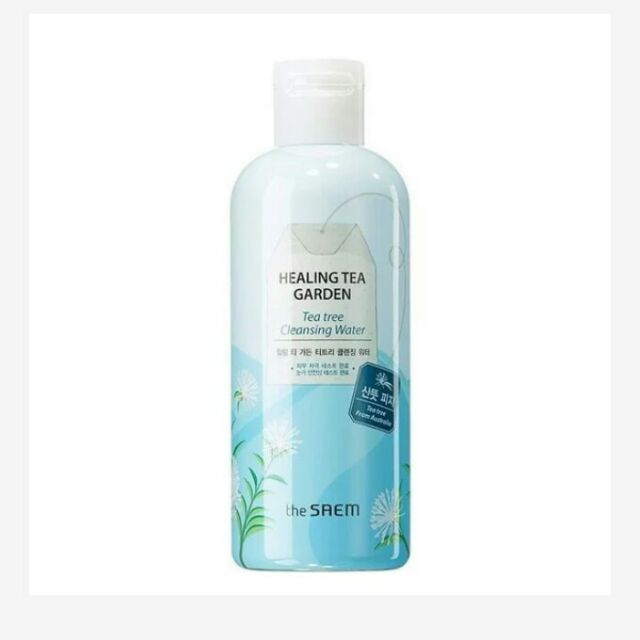 Nước Tẩy Trang Chiết Xuất Tràm Trà The Saem Healing Tea Garden Tea Tree Cleansing Water 300ml