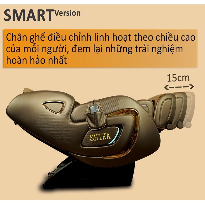 Ghế mát xa Shika SK8922 - TẶNG MÁY CHẠY BỘ TRỊ GIÁ TỚI 8 TRIỆU ĐỒNG