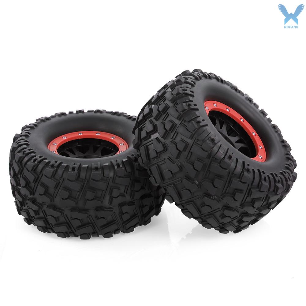 Rs Set 2 Bánh Xe Thay Thế Austar 165mm 3.8 Inch Chuyên Dụng Cho Xe Điều Khiển Hsp Hpi Traxxas Rc 1 / 8 Crawler