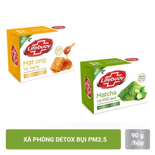 Xà phòng LIEFBUOY cục khổ qua matcha 90gr